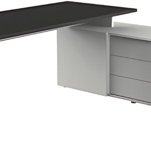 kerkmann Bureau complet LUGANO, anthracite