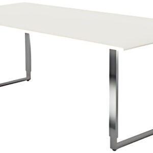 kerkmann Table de conférence AVETO, (L)2.000 mm, blanc