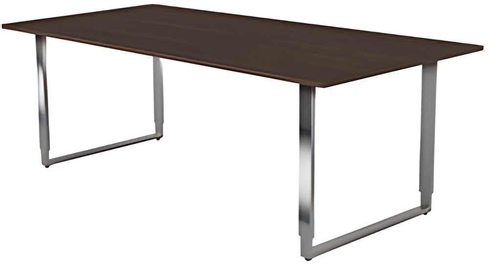 kerkmann Table de conférence AVETO, (L)2.000 mm, wengé
