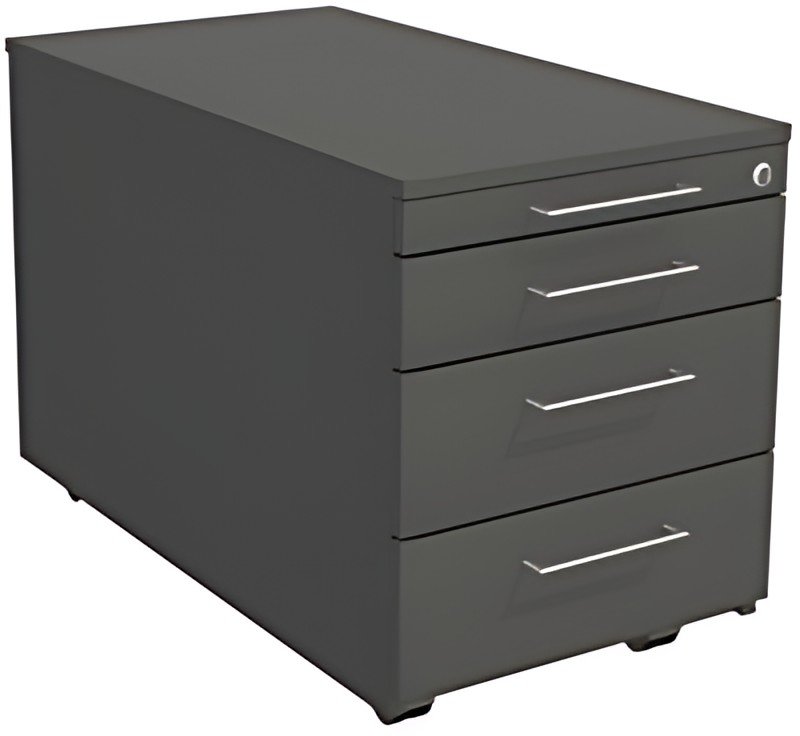 kerkmann Caisson mobile ARTLINE, 3 tiroirs, anthracite