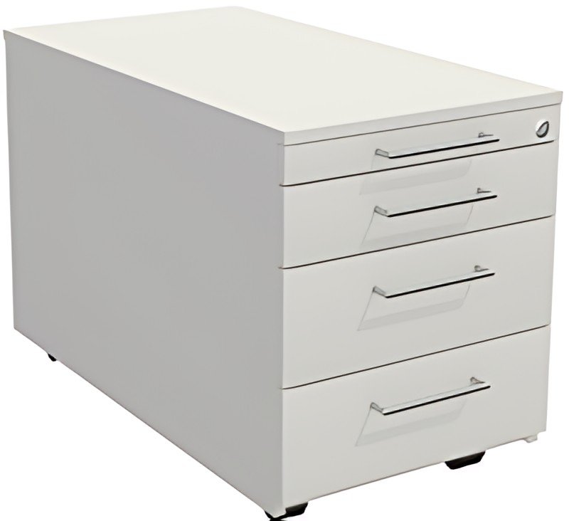 kerkmann Caisson mobile ARTLINE, 3 tiroirs, blanc
