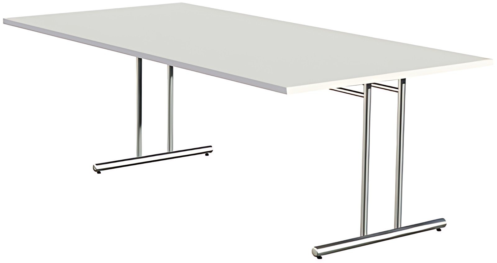 kerkmann Table de conférence ARTLINE, (L)2.000 mm, blanc