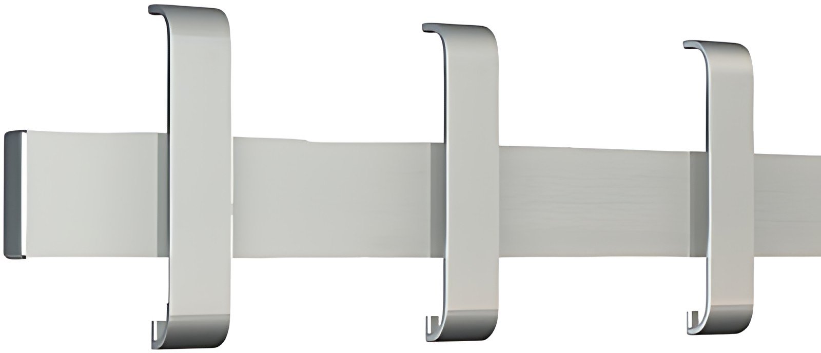 kerkmann Portemanteau mural de sécurité Arosa, gris argent