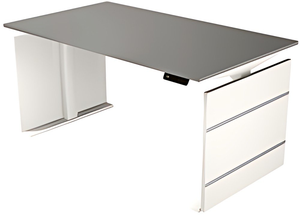 kerkmann Bureau assis-debout avec panneau Move 3, graphite