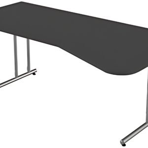 kerkmann Bureau pour PC Start Up, piètement en C, anthracite