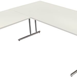 kerkmann Bureau ARTLINE avec extension, (L)1.600 mm, blanc