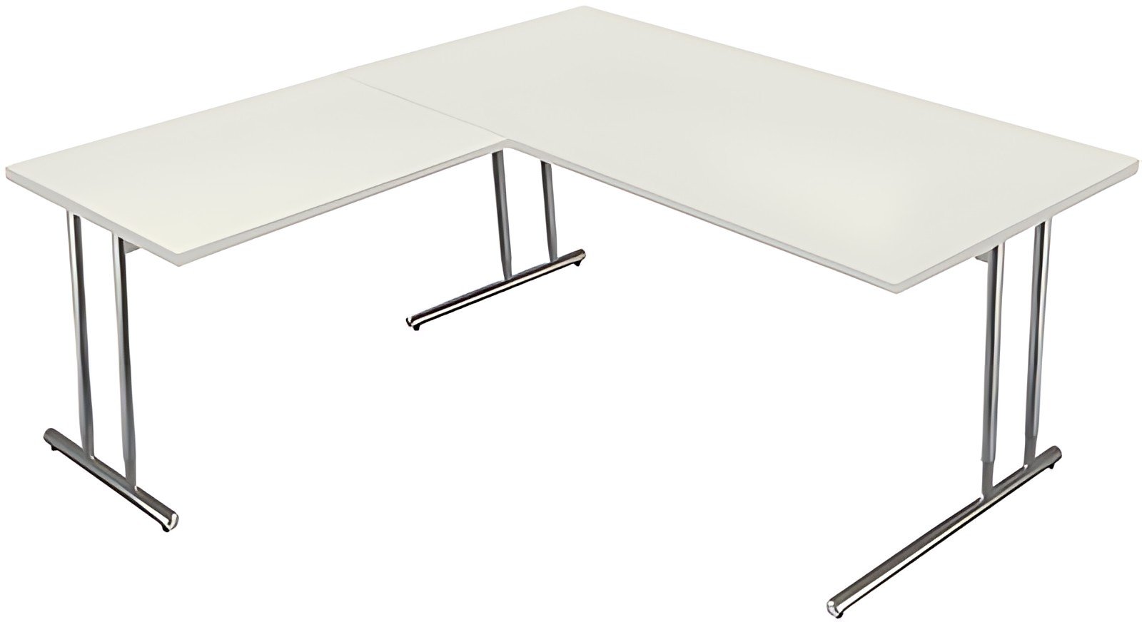 kerkmann Bureau ARTLINE avec extension, (L)1.800 mm, blanc