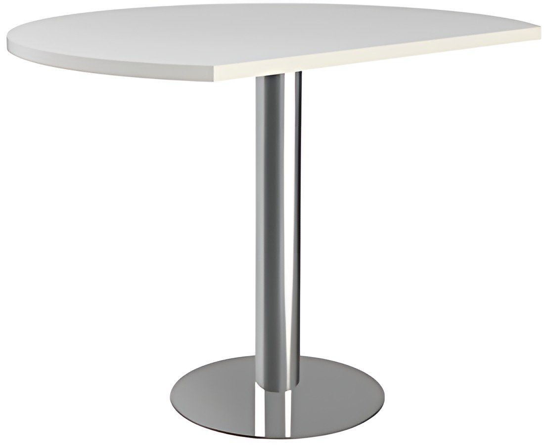 kerkmann Table de réunion ARTLINE, diamètre: 1.000 mm, blanc
