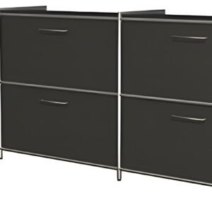 kerkmann Bahut ARTLINE, 2 hauteurs de classeur, anthracite