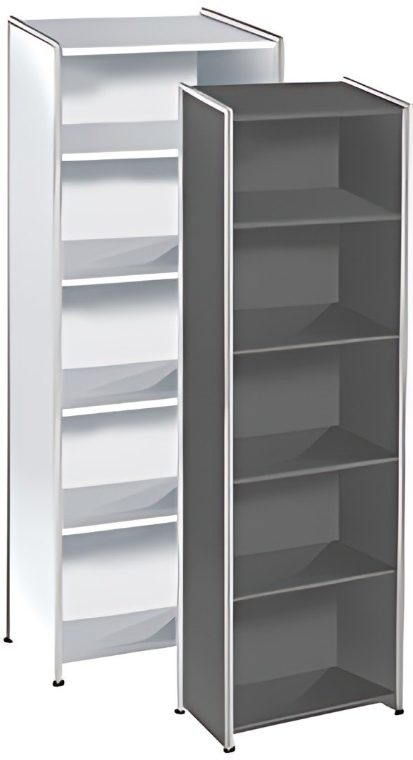 kerkmann Etagère ARTLINE, 5 étagères, (L)800 mm, anthracite
