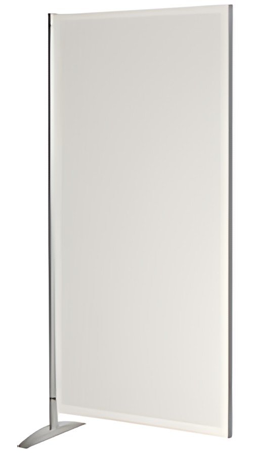 kerkmann Cloison acoustique/cloison mobile Metropol, gris