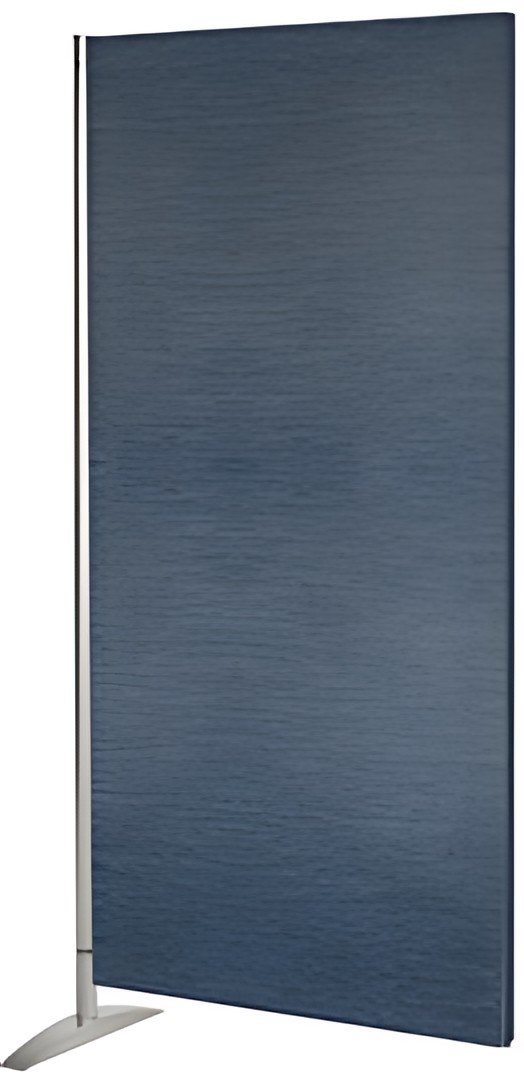 kerkmann Cloison mobile textile Metropol, bleu