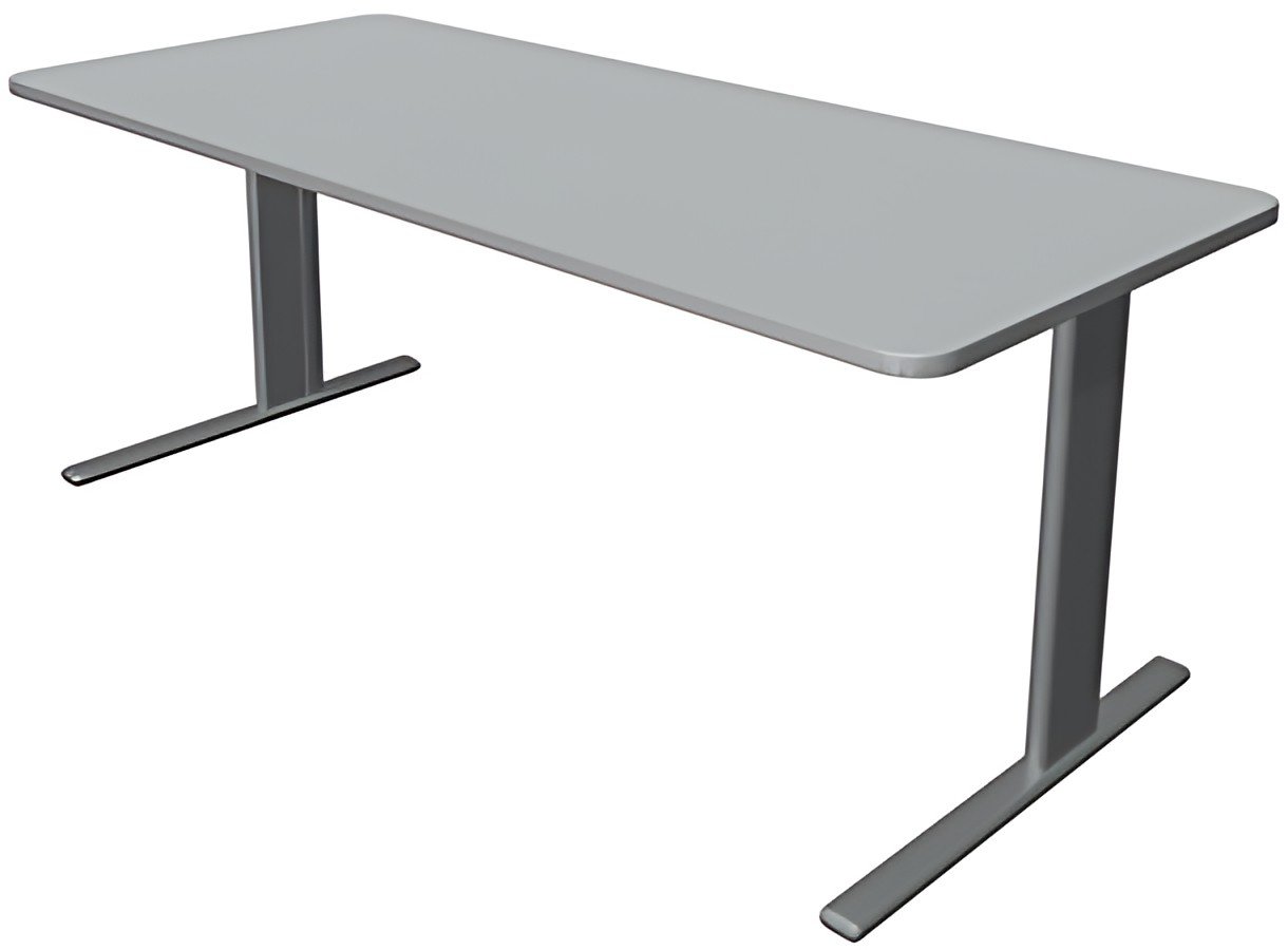 kerkmann Bureau UNIC, (L)1.600 mm, gris clair