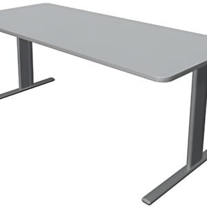 kerkmann Bureau UNIC, (L)2.000 mm, gris clair