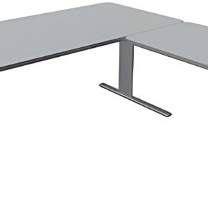 kerkmann Bureau UNIC avec extension, (L)1.800 mm, gris clair