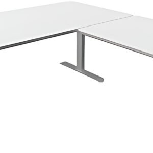kerkmann Table de bureau assis-debout Move 3 Premium, blanc