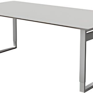 kerkmann Table de conférence Form 5, (L)2.000 mm, gris clair
