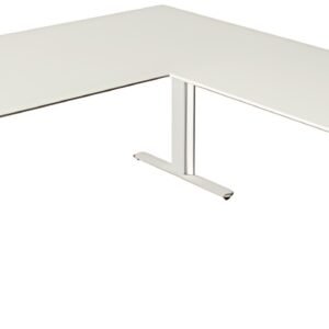 kerkmann Table de bureau assis-debout Move 3 fresh, blanc