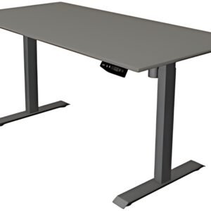 kerkmann Table de bureau assis-debout Move 1, graphite