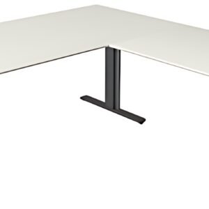 kerkmann Table de bureau assis-debout Move 3 elegant, blanc