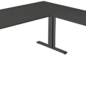 kerkmann Table de bureau assis-debout Move 3 elegant, gris