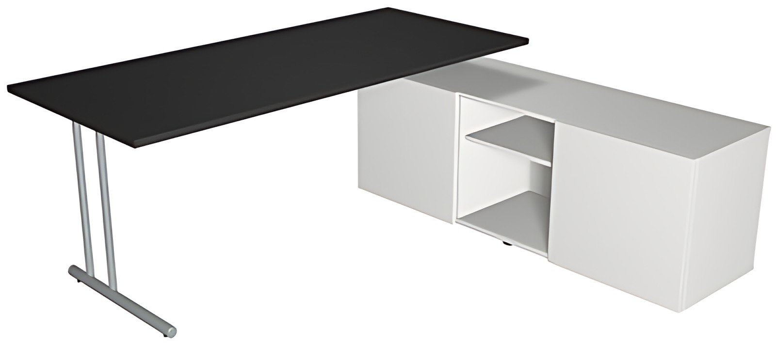 kerkmann Poste de travail complet Start Up, anthracite