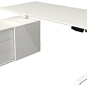kerkmann Poste de travail complet Move 1, blanc