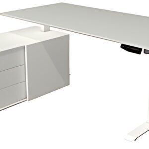 kerkmann Poste de travail complet Move 1, gris clair