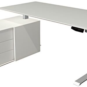 kerkmann Poste de travail complet Move 1, gris clair
