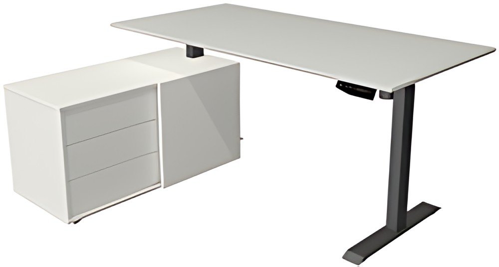 kerkmann Poste de travail complet Move 1, gris clair