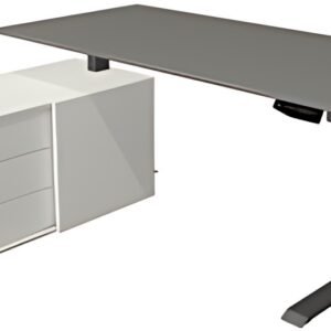kerkmann Poste de travail complet Move 1, graphite