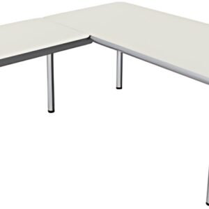 kerkmann Bureau PRIME avec extension, (L)1.600 mm, blanc