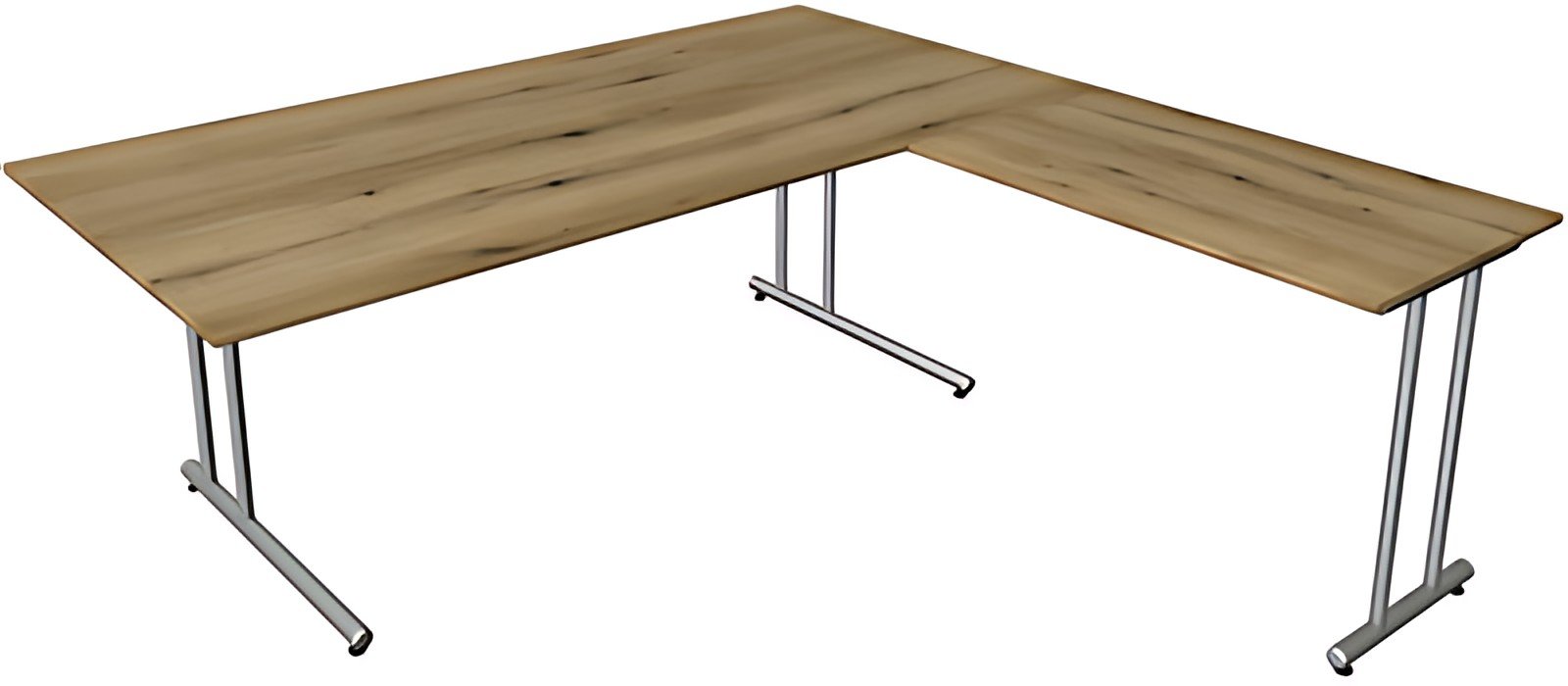 kerkmann Bureau Start Up avec extension, (L)1.800 mm, chêne