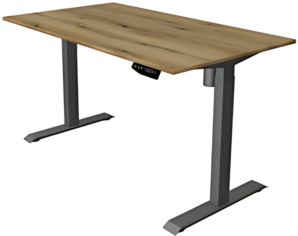 kerkmann Table de bureau assis-debout Move 1, chêne