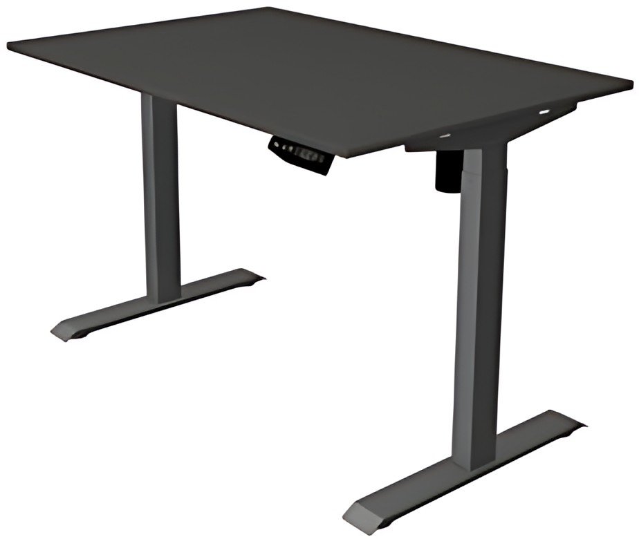 kerkmann Table de bureau assis-debout Move 1, blanc