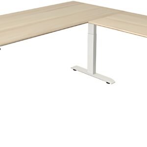 kerkmann Bureau réglable en hauteur Move 4 avec extension