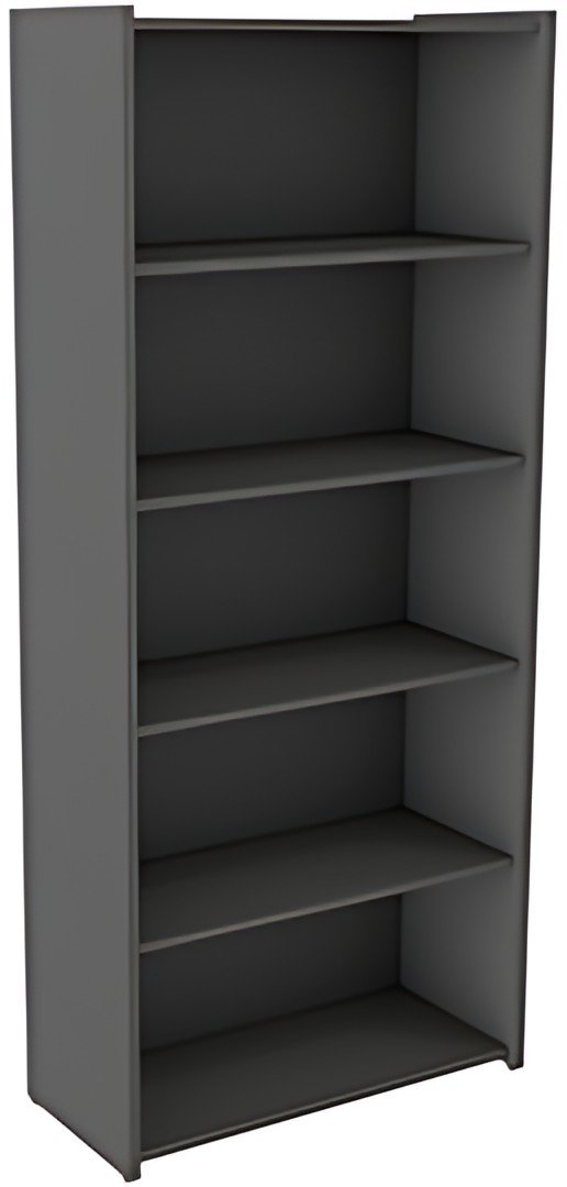 kerkmann Étagère home-like, 5 HC, (B)800 mm, anthracite
