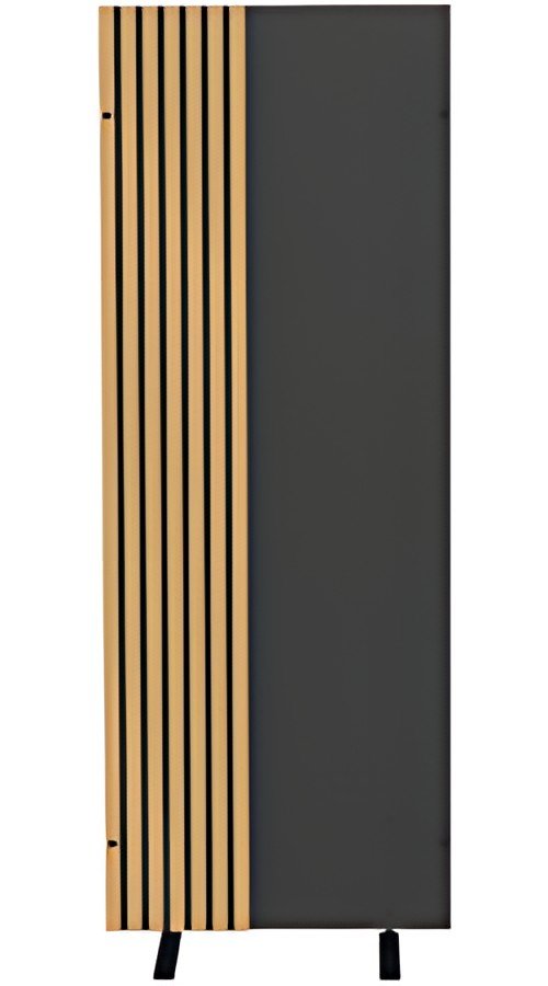 kerkmann Cloison Oxford, (L)800 x (H)1.650 mm, anthracite