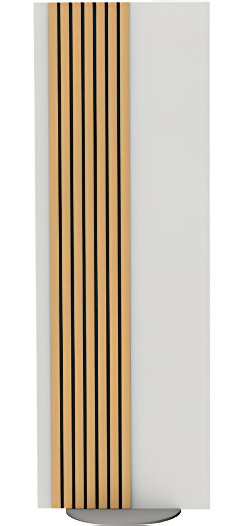 kerkmann Cloison Oxford, pivotant, 800 x 1.650 mm, blanc