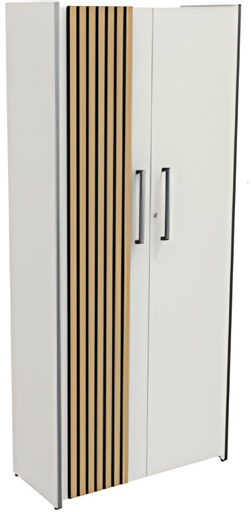 kerkmann Placard Oxford, 5 hauteurs de classeur, blanc