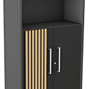kerkmann Étagère Oxford avec portes, anthracite