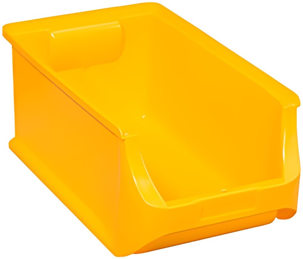 allit Bac à bec ProfiPlus Box 4, en PP, jaune