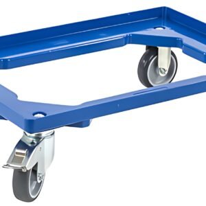 allit Chariot de transport ProfiPlus EuroRoll OB 600, bleu