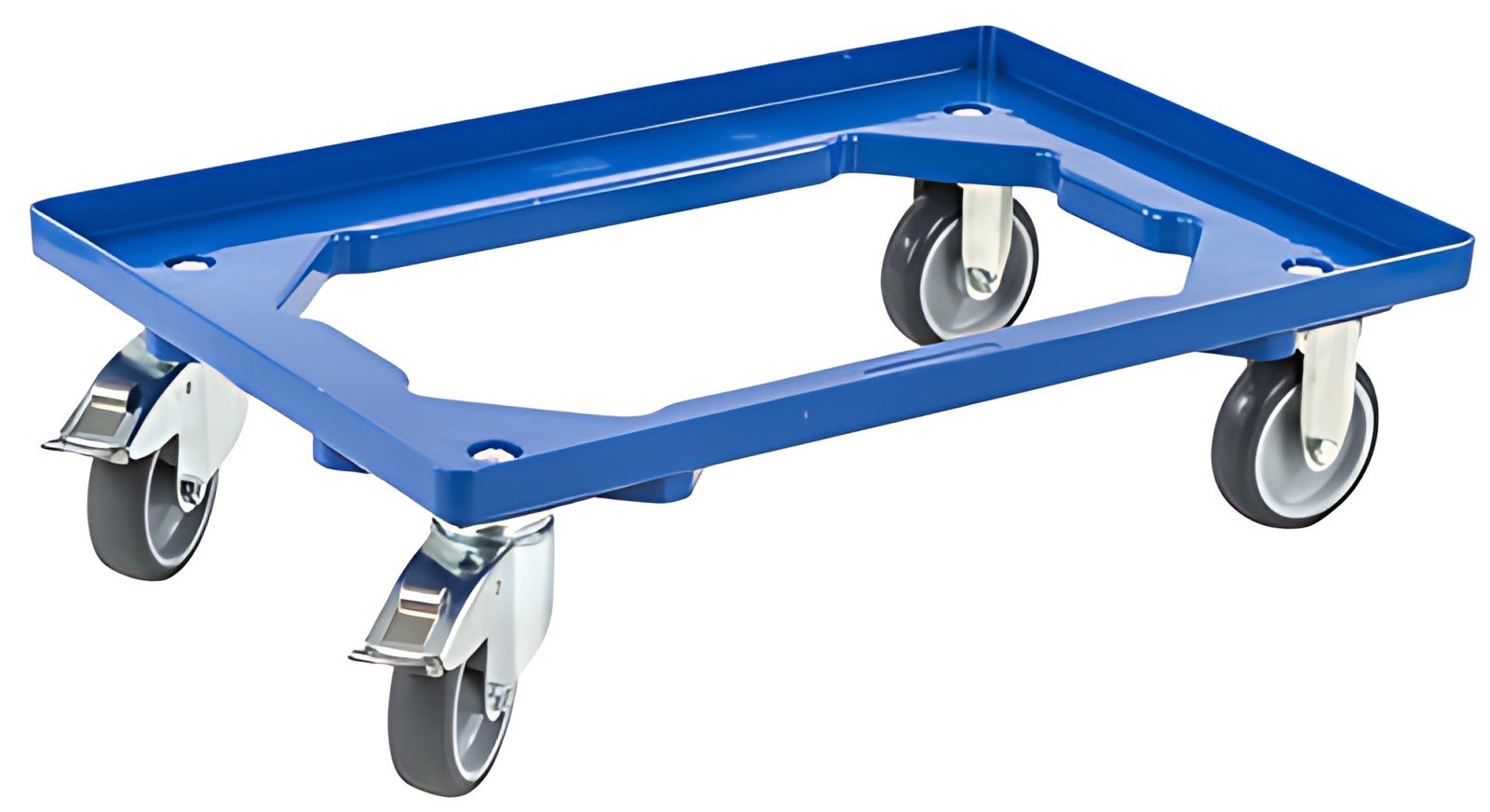 allit Chariot de transport ProfiPlus EuroRoll OB 600, bleu