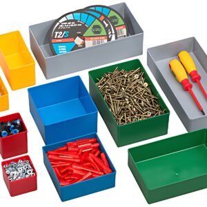 allit Casier EuroPlus Insert 63/1, taille: 1, rouge