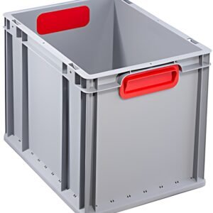 allit Bac de rangement ProfiPlus EuroBox 432, gris/rouge