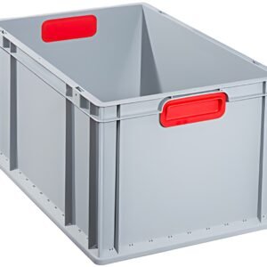 allit Bac de rangement ProfiPlus EuroBox 632, gris/rouge