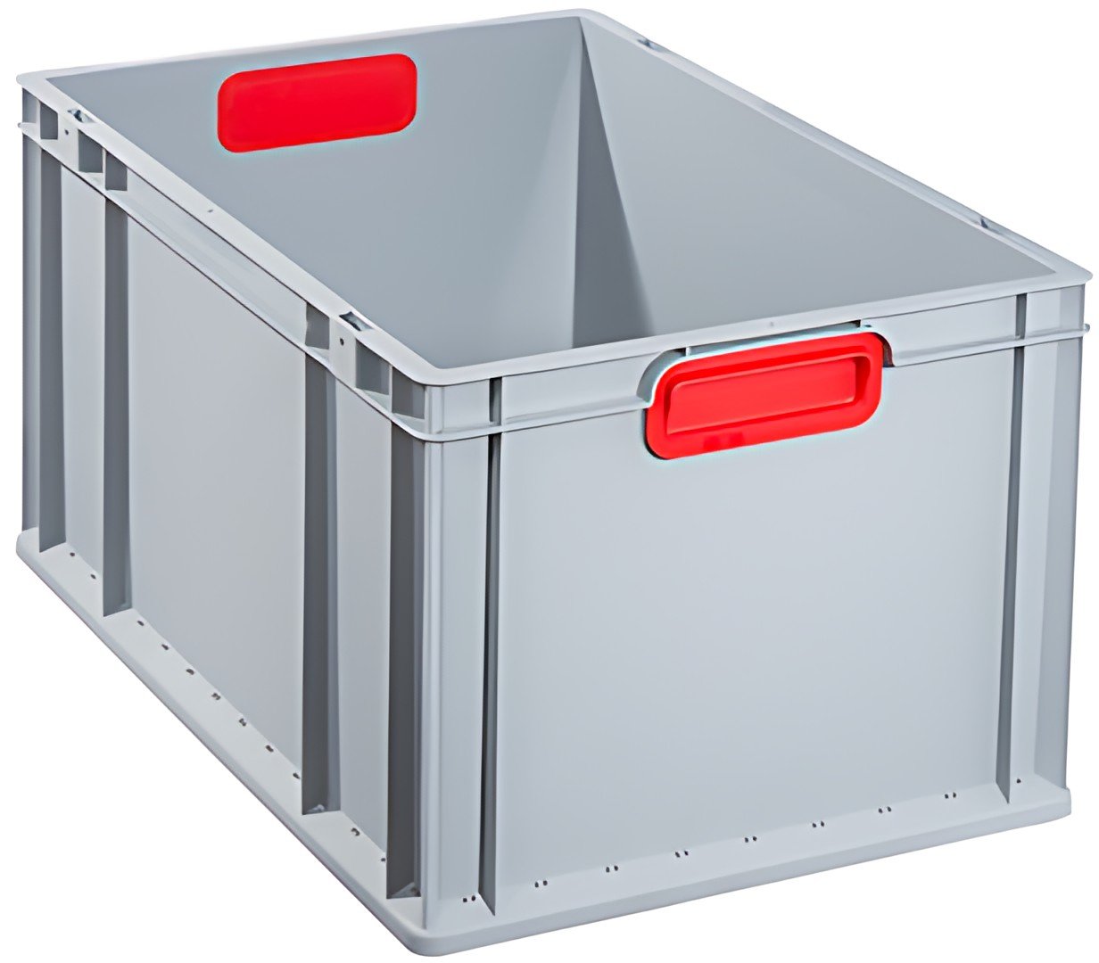 allit Bac de rangement ProfiPlus EuroBox 632, gris/rouge