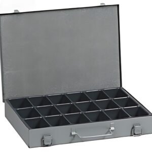 allit Mallette à petites pièces EuroPlus Metall 34/18, gris