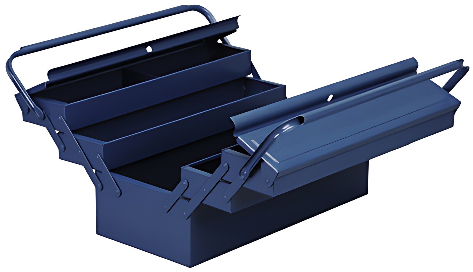 allit Caisse à outils McPlus Metall 5/47, non équipé, bleu